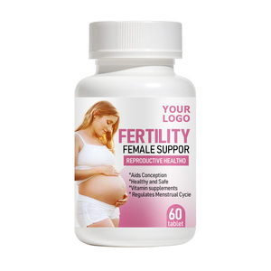 Integratore per la fertilità femminile con Niacina, Folato, Magnesio, Rame per il supporto della regularità del ciclo e dell'ovulazione - Ingrosso OEM ODM - Product Image 1