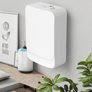Mini petit diffuseur d'arôme d'huile essentielle sans eau de luxe fixé au mur et enfichable avec télécommande électrique intelligente pour la maison - Product Image 1