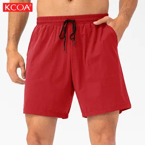 Custom Quick Dry Poliéster Homens Ginásio Curto Em Branco Homem Esportes Verão Jogger Swim Praia Shorts Calças Para Homens Suor Curto