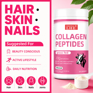 Fabricante de Suplementos de Péptidos de Colágeno al por Mayor, Colágeno Bovino para Cabello, Piel y Uñas, Proteína de Colágeno Hidrolizada en Polvo para Articulaciones - Product Image 3