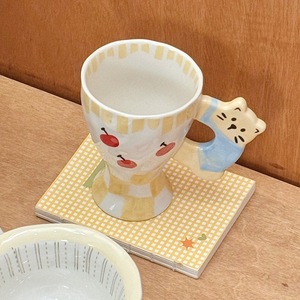 Tasse en céramique Lelyi avec poignée animale mignonne, motif fraise cœur de fille, passe au lave-vaisselle, tasse à café pour la maison, cadeau d'anniversaire pour <span class=keywords><strong>meilleure</strong></span> <span class=keywords><strong>amie</strong></span> - Product Image 4
