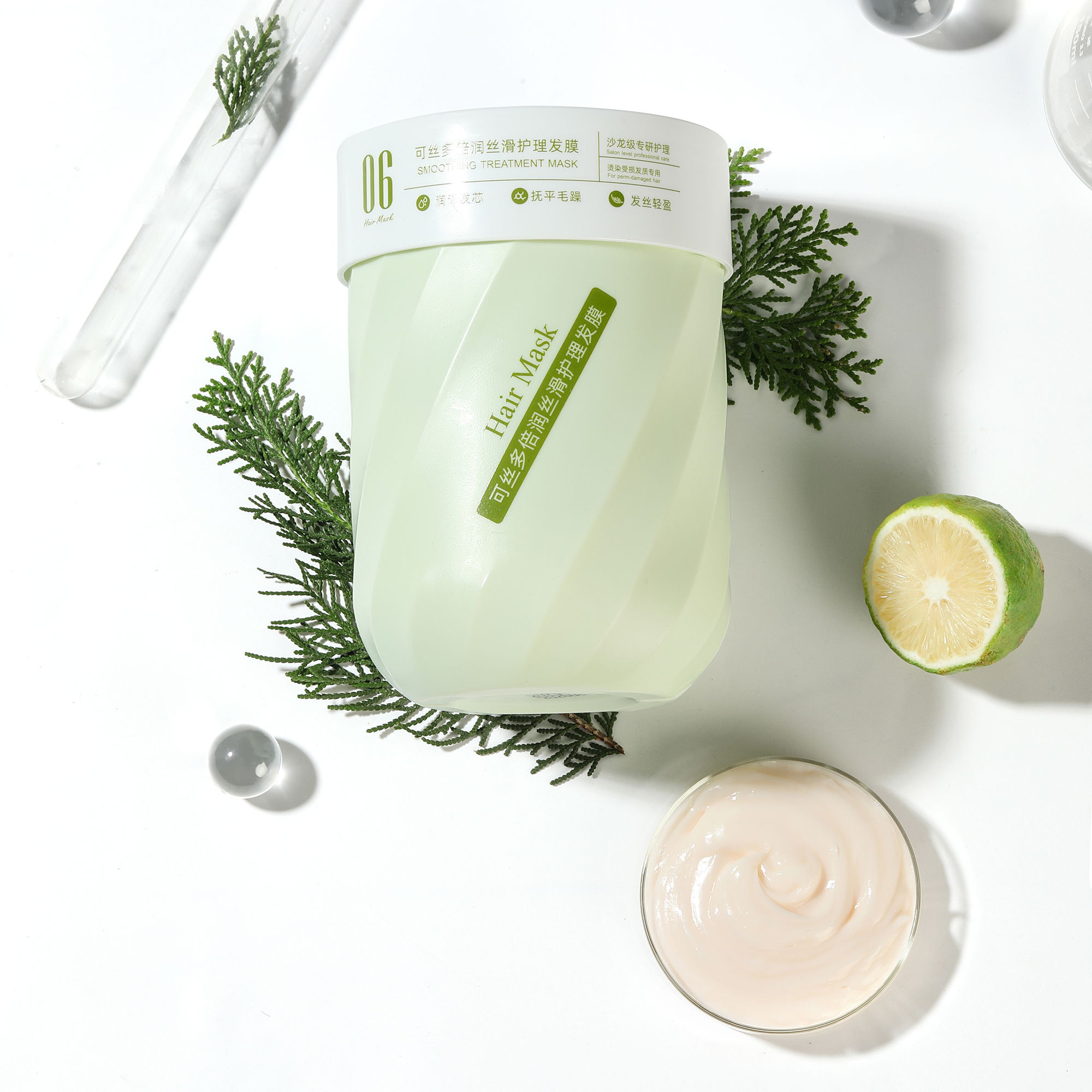 Cosmetic Hair Care Products Keratin Hair Treatment for Damaged Hair Repairing