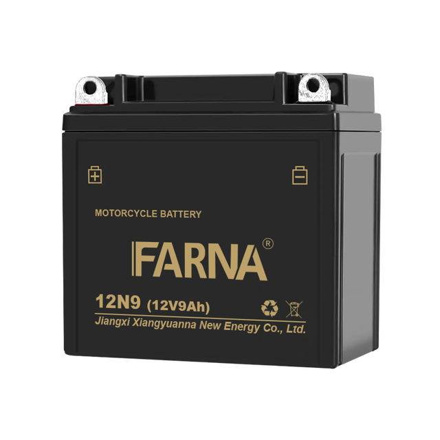 Best Selling Motorcycle Battery 12V 9ah MF 12N9 Gel/AGM Good Performance Lead Acid Batteries Starting Motorcycles