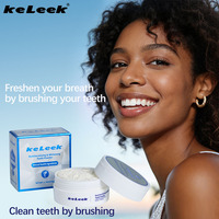 Poudre blanchissante reminéralisante pour les dents Keleek Nature, réparation de l'émail, élimination des taches, non toxique, citron et menthe, usage adulte, soins bucco-dentaires