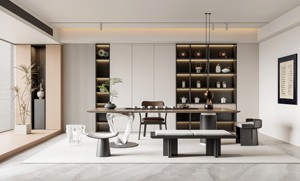 Meubles de salon JINGSHUN, <span class=keywords><strong>armoire</strong></span> <span class=keywords><strong>en</strong></span> <span class=keywords><strong>bois</strong></span> massif sur mesure, design moderne français, certifié CE, armoires de présentation pour la maison, le bureau, le café - Product Image 2