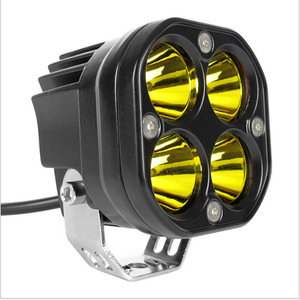 ไฟทำงาน LED ขนาด 4 นิ้ว 40W ทรงสี่เหลี่ยม สำหรับออฟโรด ตัวเรือนอะลูมิเนียม ควบคุมด้วยสวิตช์ไฟ DC - Product Image 2