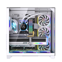 Lovingcool Factory Nouveau Style OEM Boîtier d'Ordinateur Mid Tower Tours Armoire de Bureau ATX MATX ITX Boîtier PC de Jeu avec Ventilateurs RGB