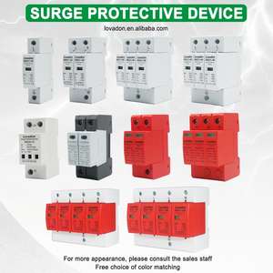 Dispositivo <span class=keywords><strong>di</strong></span> protezione contro le sovratensioni 80KA 4P T2 SPD 380V con protezione 2.2KV per sistemi <span class=keywords><strong>di</strong></span> alimentazione industriale - Product Image 3
