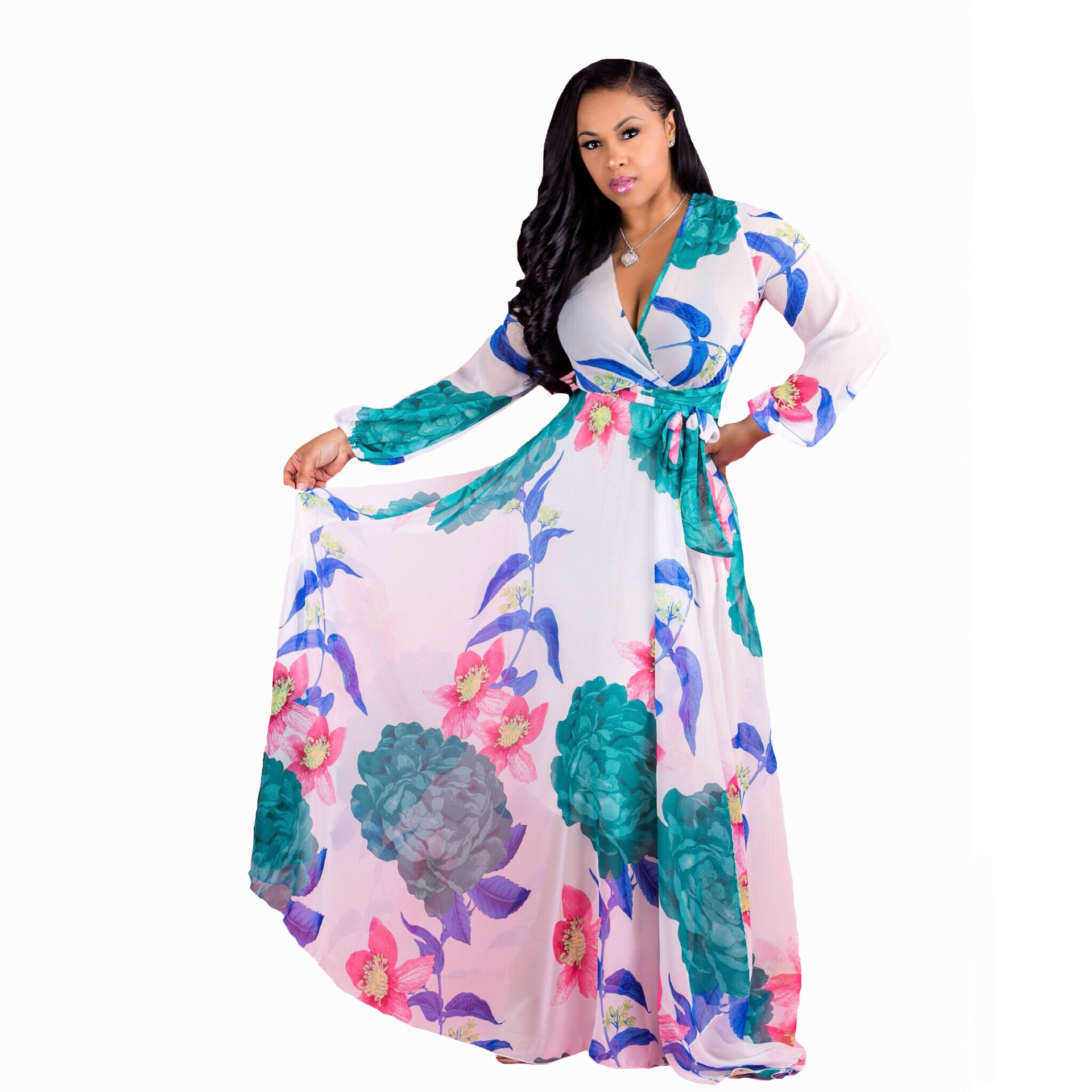 Robes à manches longues pour femmes