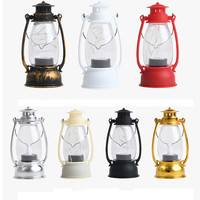 Lampe LED électronique rétro style lanterne à vent, simulation de bougie, portable, cadeau créatif, direct usine