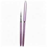 Pinceau à ongles synthétique/Kolinsky personnalisé 5/9/11/15/25mm pour Nail Art