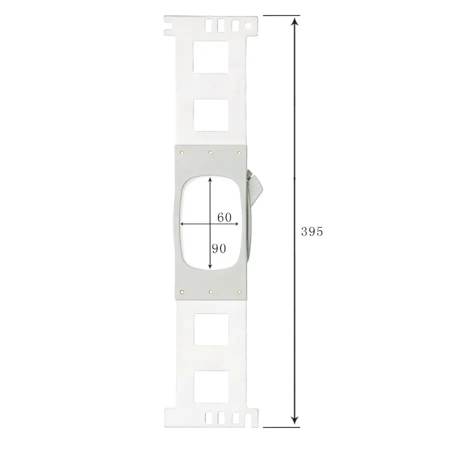 395MM sequenza ricamo rettangolo Set telaio ricamo cerchi in plastica punto croce cerchio TAJIMA BALUDAN