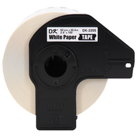 Cadre en plastique réutilisable pour imprimante Brother dk22205, porte-cartouche fixe, 62mm x 2205 m, 30.48 pièces