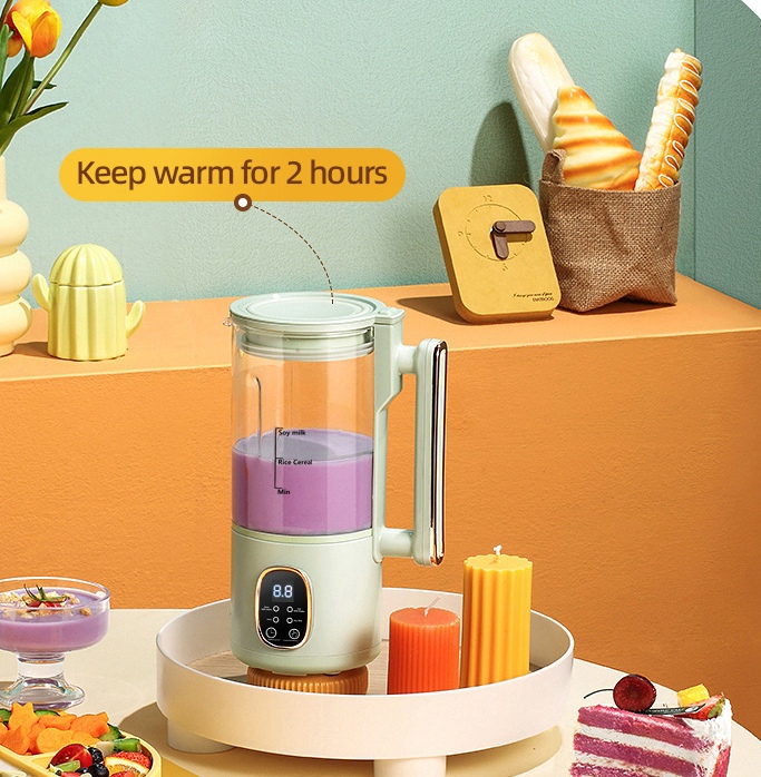 Factory Direct Silent Blender 600ml 400W Fully Automatic Soy Nut Baby Milk Juice Maker Machine Food Processor for Home