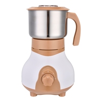 Moulin à café électrique commercial, lame en acier inoxydable, mini moulin portable pour céréales et épices, moulin à poudre fine