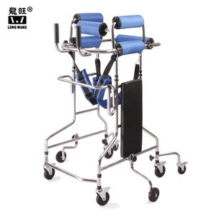 Paralysie cérébrale enfant et adulte aide à la marche marcheur hémiplégique formation des membres inférieurs cadre debout de haute qualité - Product Image 5