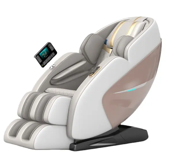 OEM 3D Zero 0 Gravity L Track sedia elettrica massaggio Shiatsu riscaldamento raschiando 4D sedia da massaggio per tutto il corpo