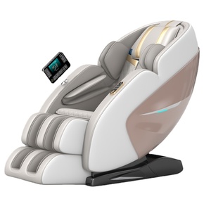 Silla de Masaje Eléctrica 3D Zero <span class=keywords><strong>0</strong></span> Gravity con Riel en L, Shiatsu, Calor, Amasamiento, Vibración, Masaje Corporal Completo 4D - Product Image 1