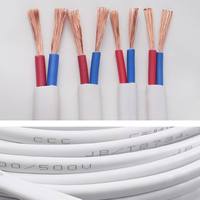 Hoch flexibler Kabel draht 2*0,3 0,5 0,75 Flach kabel Rvvb Flache PVC-Isolierung Mantel Stromkabel Kupfer Elektrischer Draht