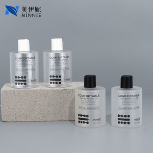 Botellas de Plástico Transparente de 300 ml con Tapa de Rosca, Cómodas para Cosméticos, Marca Minnie, Botellas Recargables - Product Image 3