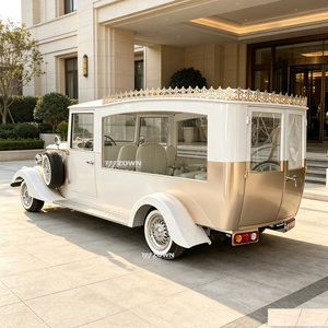 Cercueil électrique rétro personnalisé avec châssis en acier robuste pour le transport de cercueil, idéal pour les processions funéraires solennelles et les services cérémoniels - Product Image 1