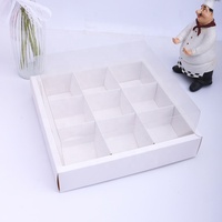 Emballage de boîtes à gâteaux de lune en plastique transparent de luxe pour cadeau boîte à bonbons alimentaire en papier kraft boîte à gâteaux de lune en carton sérigraphie, etc.