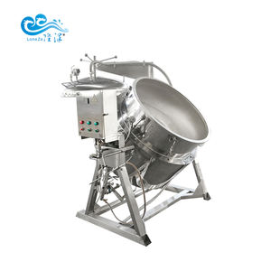 Sartén al vacío continuo, olla de inmersión de azúcar, fruta en conserva, máquina de cocina para hervir azúcar al vacío para melocotón, piña, fruta - Product Image 6