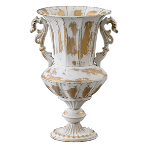 Деревянная железная ваза для цветов - Product Image 1