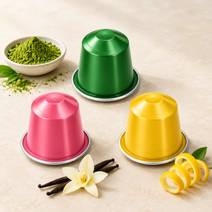 Capsules de thé vert Matcha aromatisé au mélange d'épices Chai, style original, pour machine à capsules, vente en gros, approvisionnement OEM - Product Image 4