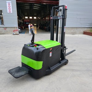 1500kg Vender bien Nuevo tipo Apilador hidráulico Camión elevador Pequeño camión de peso de equilibrio Carretilla elevadora eléctrica sin piernas - Product Image 6