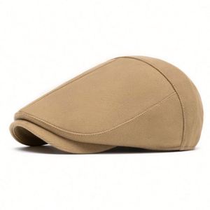 Gorra Plana Estilo Británico Vintage para Hombre, Gorro Ivy Forrado para Invierno, Venta al Por Mayor - Product Image 1