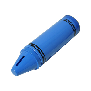 Boîte de rangement en métal en forme de <span class=keywords><strong>crayon</strong></span> avec logo personnalisé d'usine OEM, emballage cadeau coloré, tirelire pour enfants pour Noël - Product Image 6