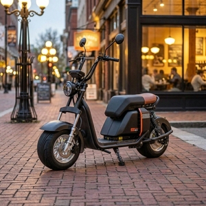 Scooter Eléctrico de Dos Ruedas de 1000w y 20ah con Batería de Litio y Neumáticos Anchos de Aluminio para Desplazamientos Urbanos, Modelo SS701 con Motor Potente de 1000w, Gran Venta en Brasil - Product Image 1