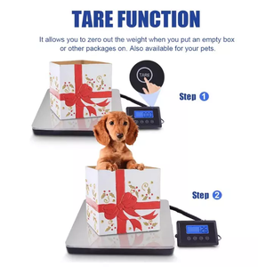 180Kg/50g Digital <b>Large</b> Capacity Weighing Platform Scales for Postal Industrial Commercial Shop Kitchen Letter Parcels Postal - Product Image 5
