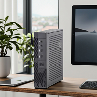 Mini PC de bureau pour les entreprises-Intel Core I3 4e génération 4 Go + 128 Go SSD Ordinateur de bureau/scolaire