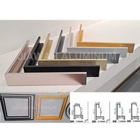Cadre Photo Double face en aluminium anodisé brossé Noble, Double cadre Photo en métal avec bandes de caoutchouc décoratives, fabricant