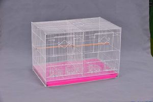 Jaula para pájaros de metal con <span class=keywords><strong>base</strong></span> de plástico, parrilla extraíble para el hogar o de viaje - Product Image 5