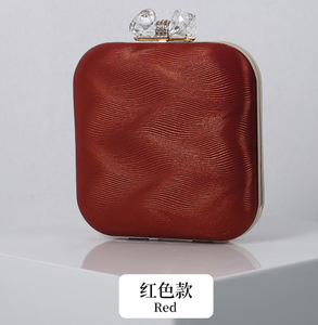 Bolso <span class=keywords><strong>de</strong></span> mano con hebilla incrustada <span class=keywords><strong>de</strong></span> diamante para cena, elegante, elegante, fácil <span class=keywords><strong>de</strong></span> combinar - Product Image 1
