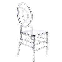 Chaises modernes en polycarbonate (PC) transparent, non pliables, pour usage commercial, décoration d'événements de mariage, banquets d'hôtel, chaise en plastique