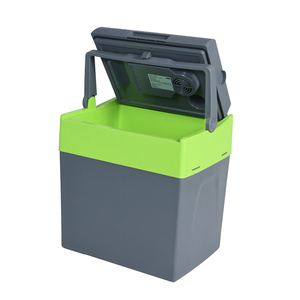 Offre Spéciale camping portable 30 <span class=keywords><strong>litres</strong></span> réfrigérateur DC 12V voiture réfrigérateur AC 230V <span class=keywords><strong>électrique</strong></span> refroidisseur et plus chaud utilisation extérieure boîte de refroidissement - Product Image 5