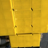Maßgefertigtes Polyurethan-Kleinsiebpanel für Bergbau- und Steinbruchverarbeitung Verschleißfeste PU-Vibrationssiebplatte OEM ODM