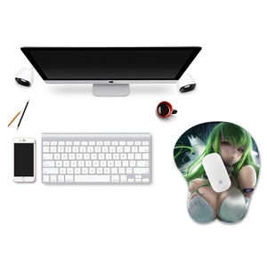 2024 nouveau support <span class=keywords><strong>de</strong></span> repose-poignet personnalisé PU Silicone Gel Anime 3D Sexy fesse sein <span class=keywords><strong>Genshin</strong></span> <span class=keywords><strong>Impact</strong></span> <span class=keywords><strong>tapis</strong></span> <span class=keywords><strong>de</strong></span> <span class=keywords><strong>souris</strong></span> - Product Image 2