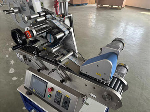 Machine d'étiquetage automatique horizontale pour bouteilles rondes en acier inoxydable, étiqueteuse pour flacons pharmaceutiques, liquides oraux, bouteilles en verre - Product Image 5