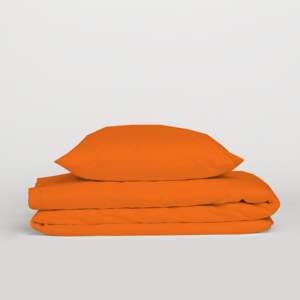 Juego de Funda Nórdica 100% Algodón Naranja Francés Queen 240x220cm - Product Image 1