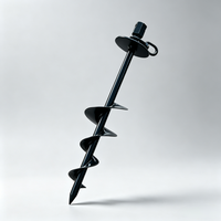 Ancrage de sol en spirale robuste, vis de fixation pour tente, camping-car, caravane, stabilisation d'abri extérieur
