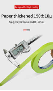 UJANG Grid Tape Eau dans l'eau Sable Stone Feel Peinture en aérosol pour <span class=keywords><strong>voiture</strong></span>, papier <span class=keywords><strong>de</strong></span> masquage <span class=keywords><strong>de</strong></span> séparation des couleurs, étanche à haute adhérence - Product Image 5