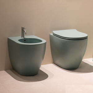 Completo inodoro ducha mochina ComBo Nước Bidet không có vành filomura trở lại bẫy nhà vệ sinh sàn nồi bồn tắm vệ sinh monobloco tủ quần áo - Product Image 1