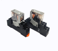 CR-2C-DC24V(X)AC230V(XJ)ZW relai menengah dengan lampu indikator PCR-2C-T