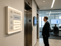 Kiosque numérique d'extérieur étanche en acier inoxydable certifié CE pour signalisation et orientation, haute luminosité, réponse rapide, standard automobile