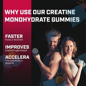 Aeglewell OEM Creatina Monoidrato in Gommose Pre-Allenamento Gusti Personalizzati Integratore Sportivo 5000mg Creatina in Gommose - Product Image 5